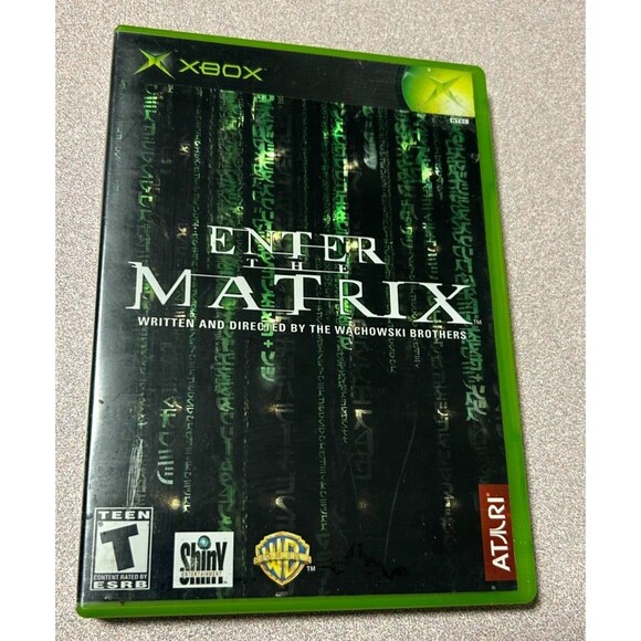 Warner Brothers Enter the Matrix Console Video Game (Microsoft Xbox, 2003) Used - Picture 1 of 4